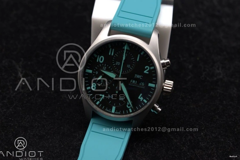 Factory Petronas 1:1 ONE FORMULA TW IWC Mercedes-AMG 2023 Chronograph Best  TEAM Green IW388106  0307